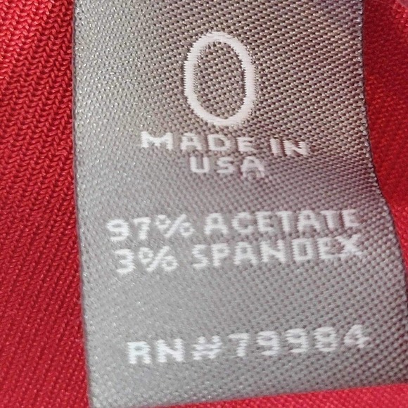 Travelers by Chicos Jacket Women's Size 0 US Small Red Zip Up Shirt Jacket - Picture 8 of 11